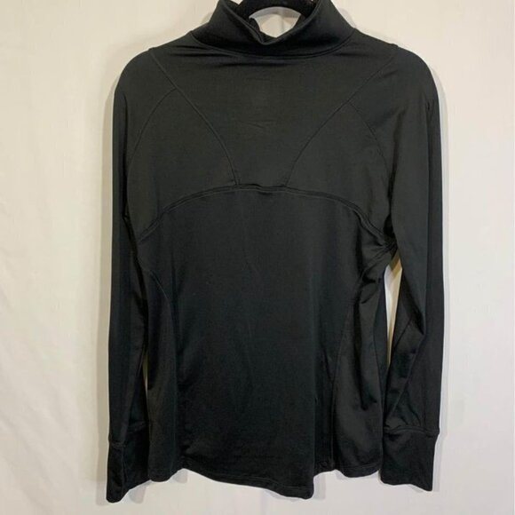 Woman’s running/athleisure layer. Black size large. Zipper mock neck. Ne… - Picture 5 of 10